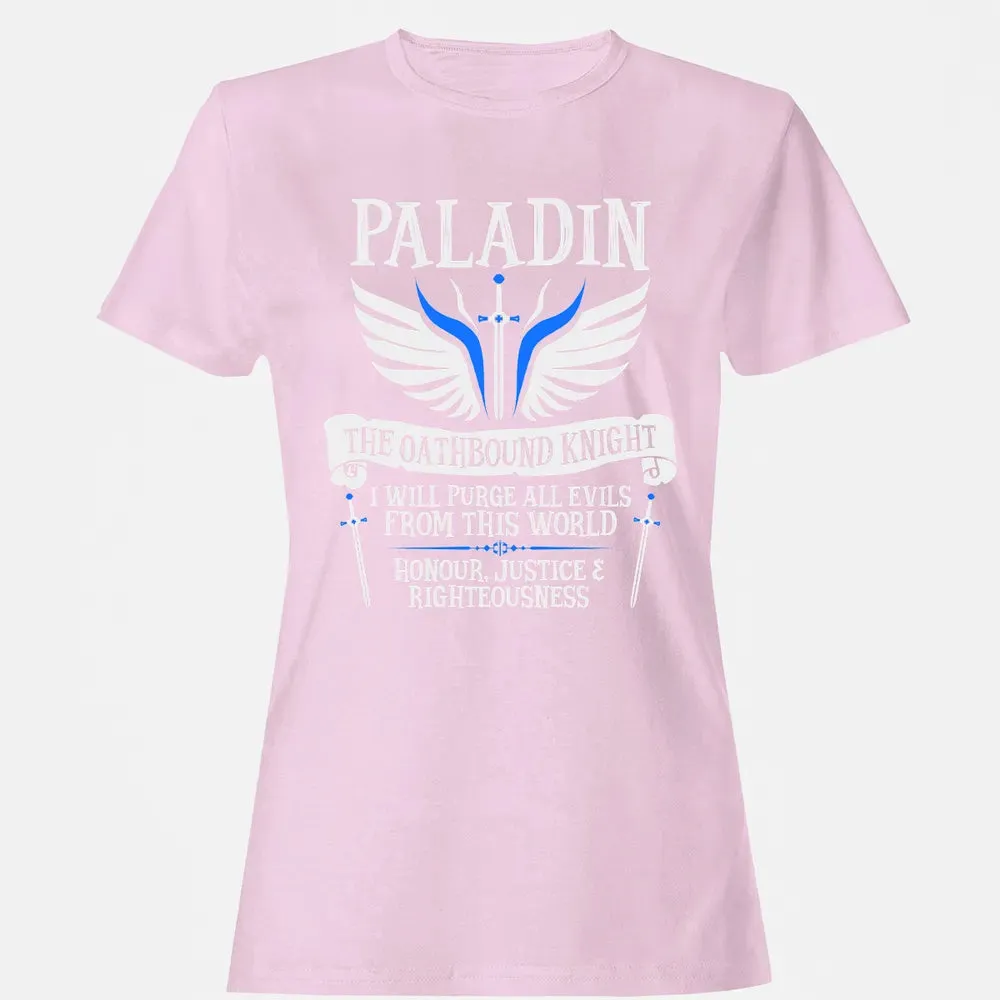 PALADIN, THE OATHBOUND KNIGHT (White) Women's T-shirt - 9