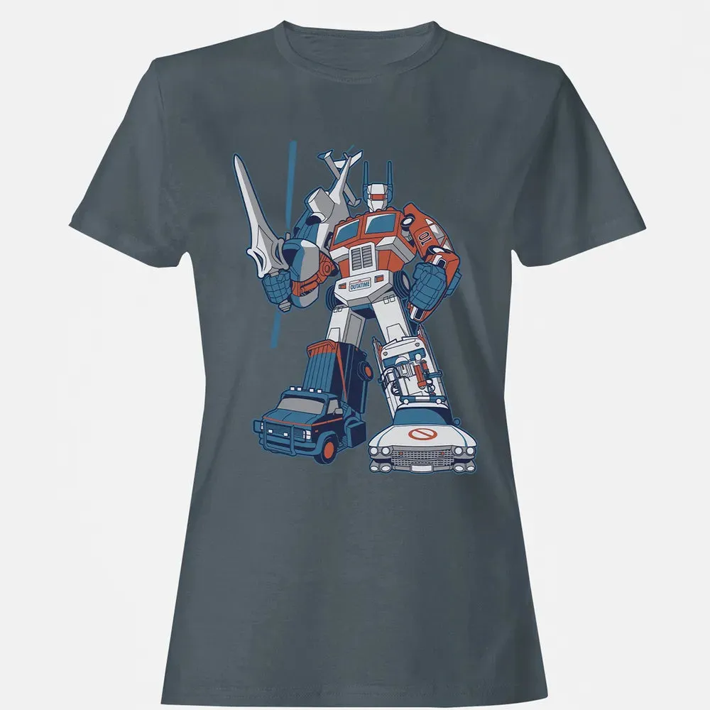 Outatime Mecha Women's T-shirt - 3