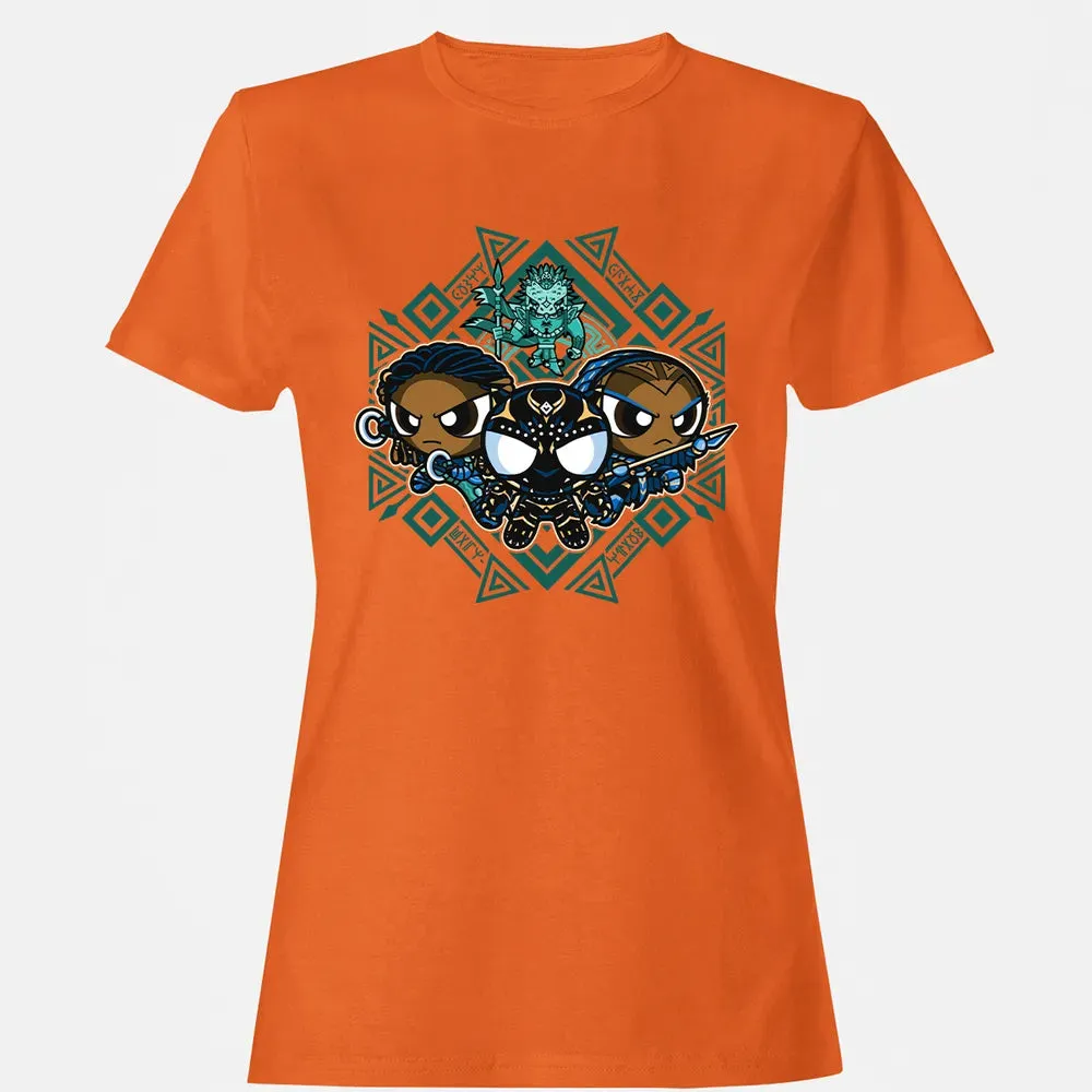 Pantherpuff Girls Women's T-shirt - 11