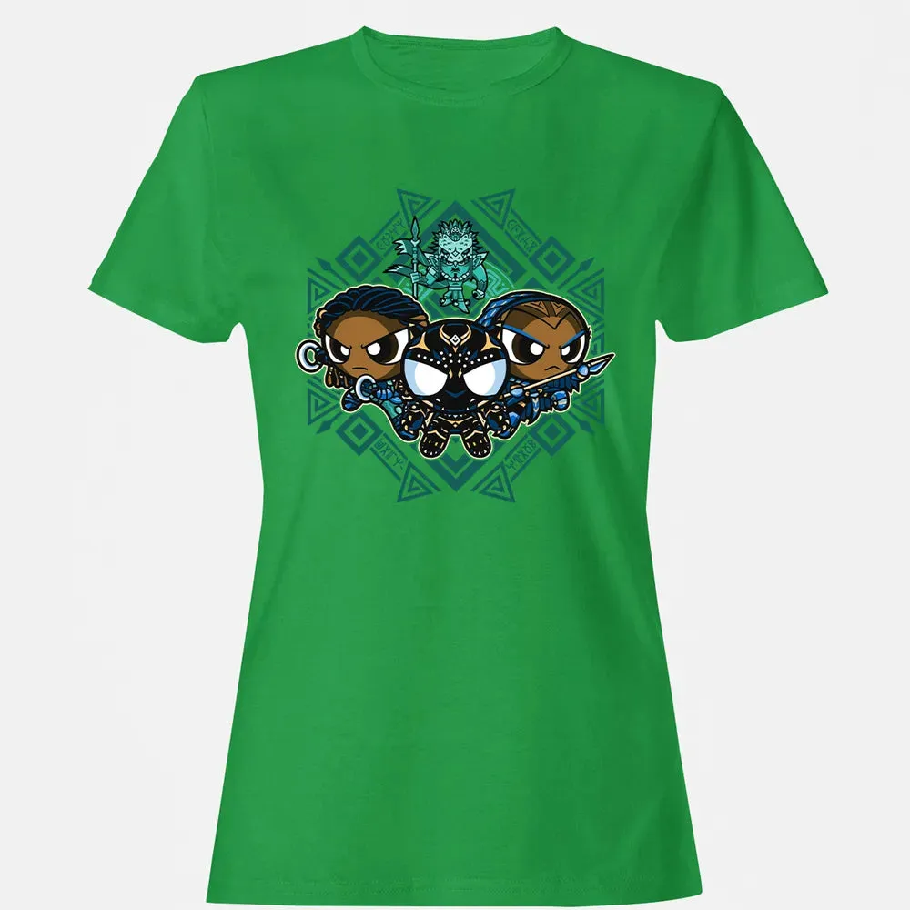 Pantherpuff Girls Women's T-shirt - 7