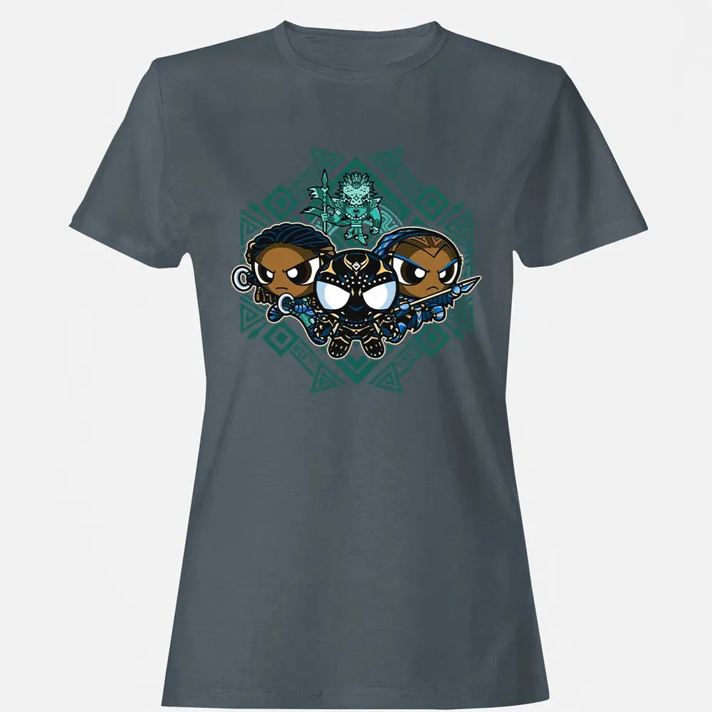 Pantherpuff Girls Women's T-shirt - 3