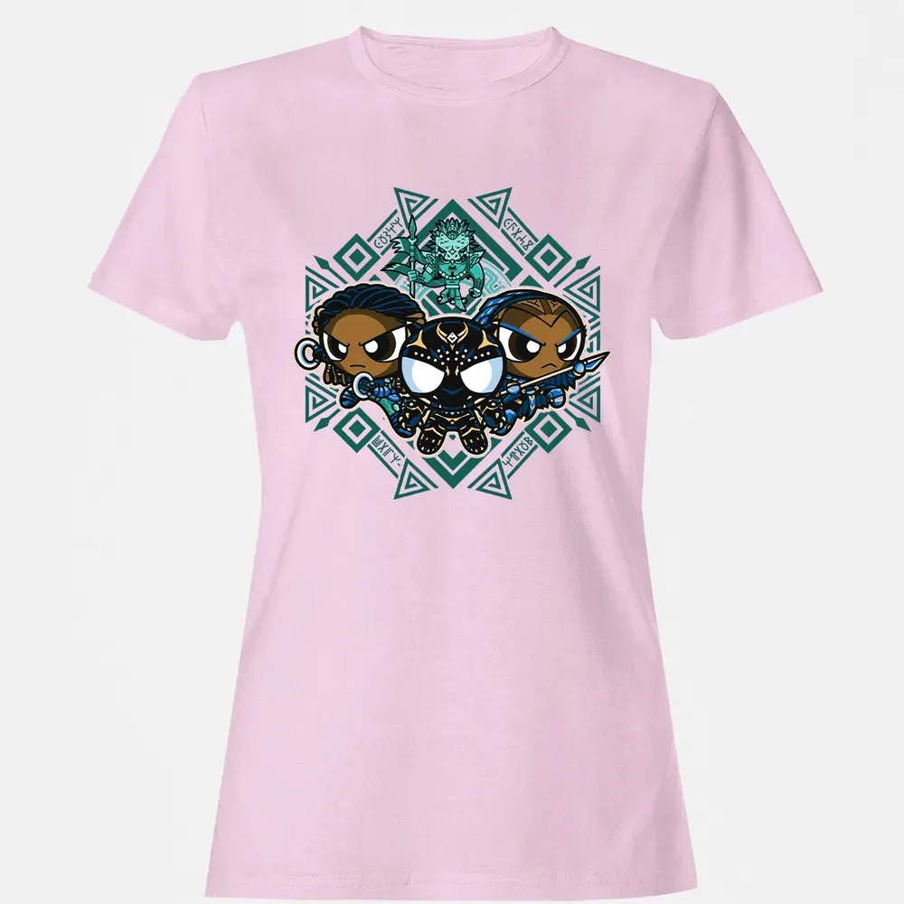 Pantherpuff Girls Women's T-shirt - 9