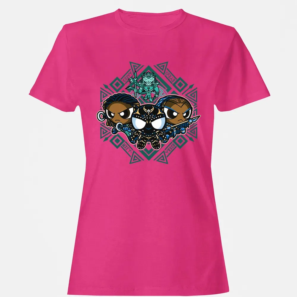 Pantherpuff Girls Women's T-shirt - 6