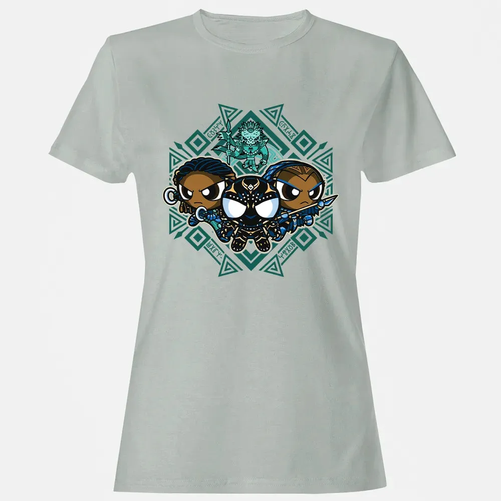 Pantherpuff Girls Women's T-shirt - 2