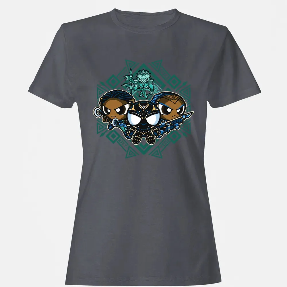 Pantherpuff Girls Women's T-shirt - 5