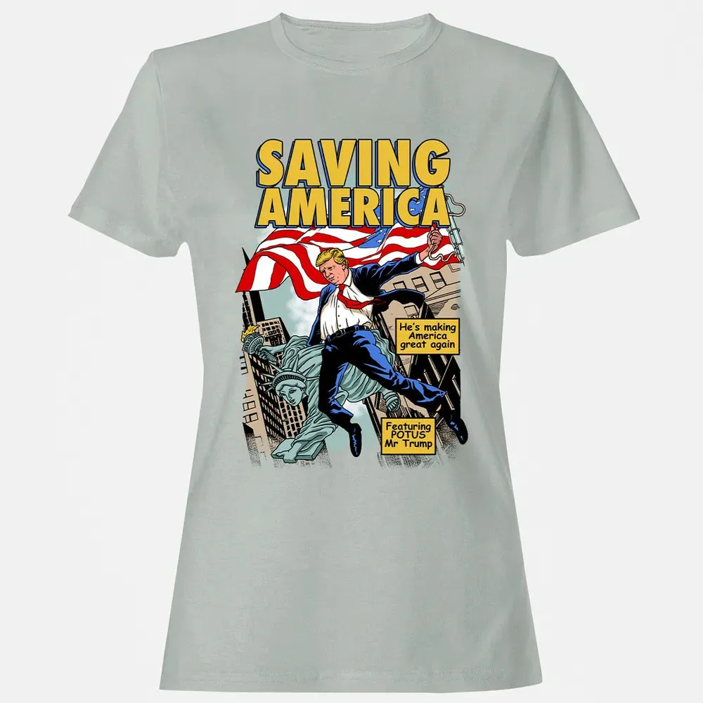 Saving America Women's T-shirt - 2