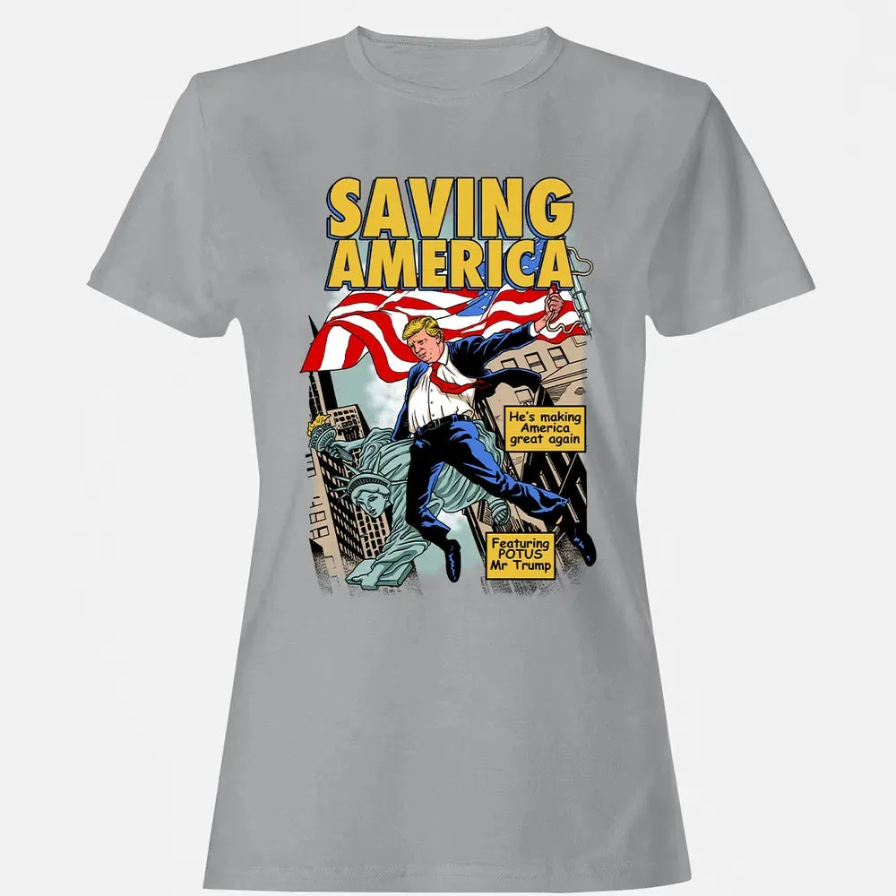 Saving America Women's T-shirt - 15