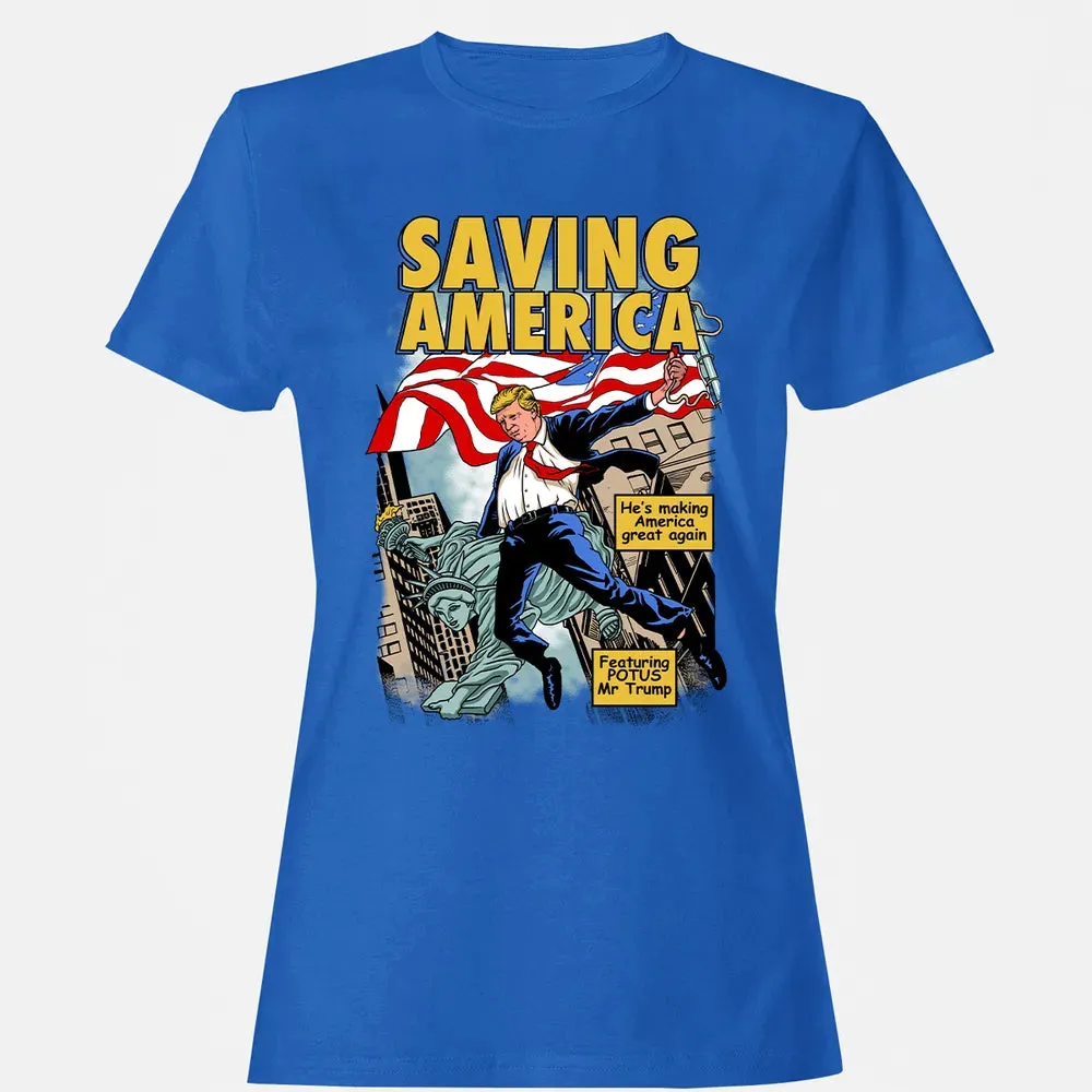 Saving America Women's T-shirt - 14