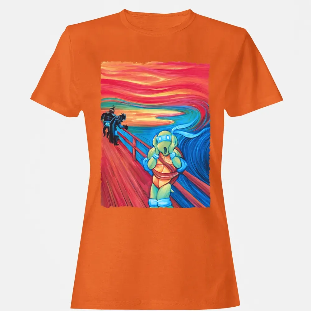 The Scream Ninja Turtle Women's T-shirt - 11