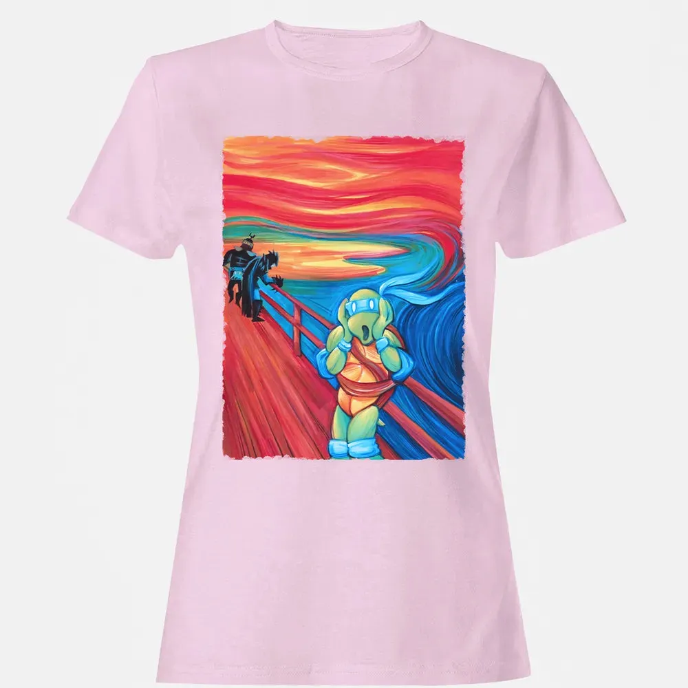 The Scream Ninja Turtle Women's T-shirt - 9