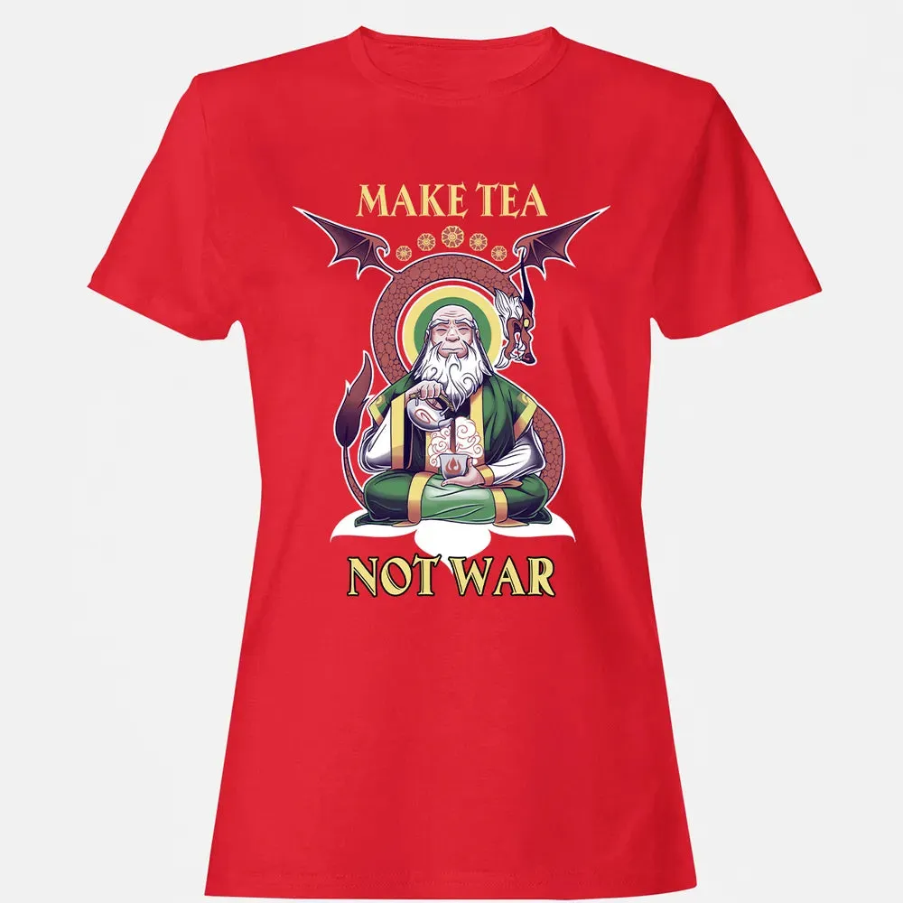 Make Tea Not War Women's T-shirt - 13