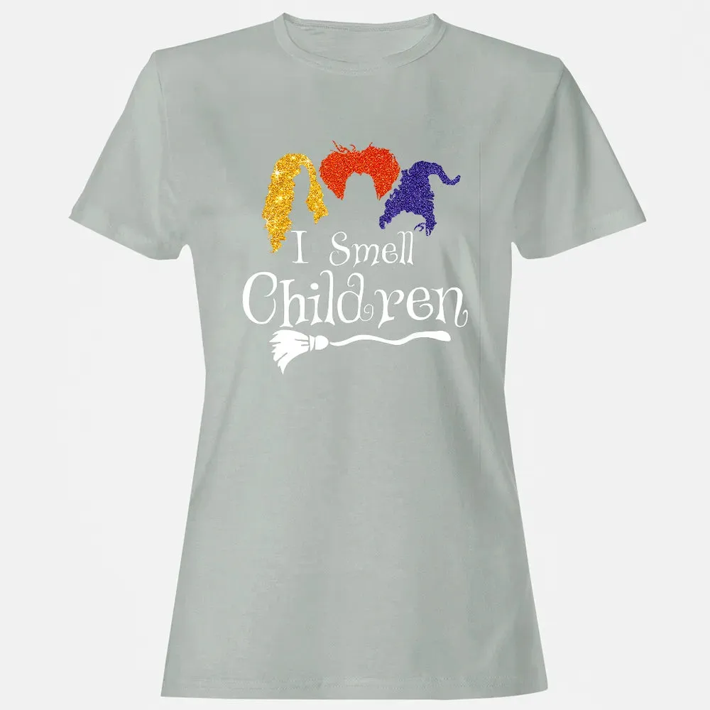 I Smell Kids Children T Halloween Funny Costume Witches Women's T-shirt - 2