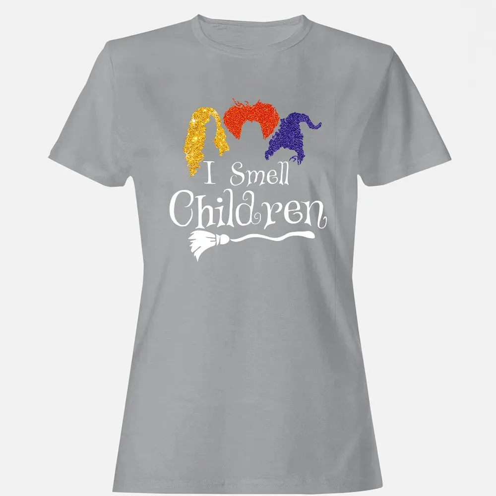 I Smell Kids Children T Halloween Funny Costume Witches Women's T-shirt - 14