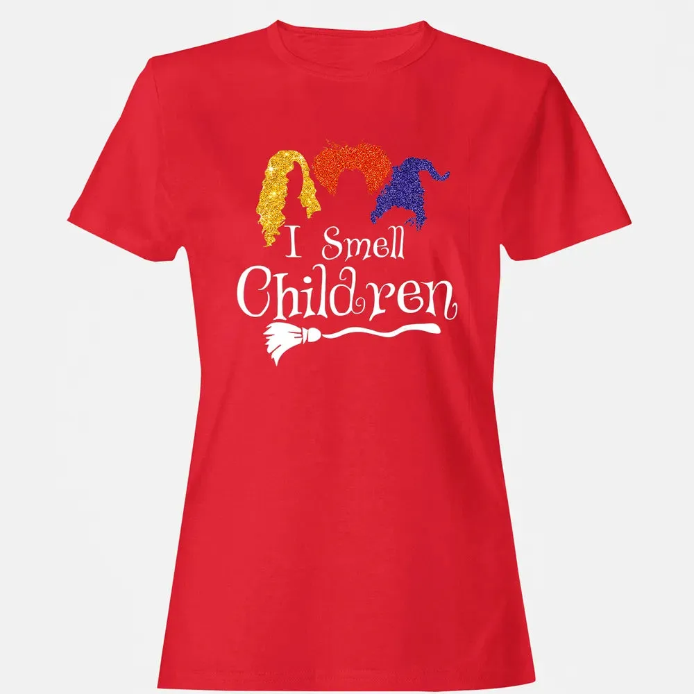 I Smell Kids Children T Halloween Funny Costume Witches Women's T-shirt - 12
