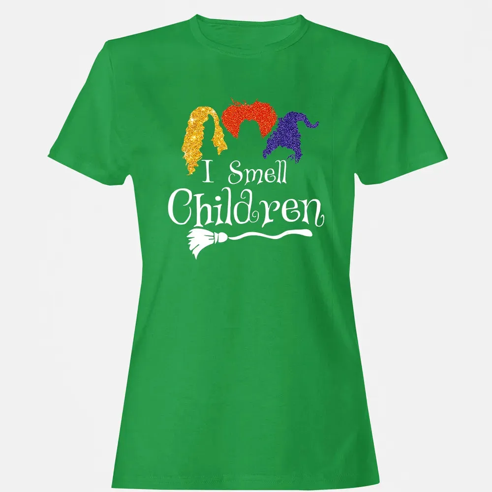 I Smell Kids Children T Halloween Funny Costume Witches Women's T-shirt - 6
