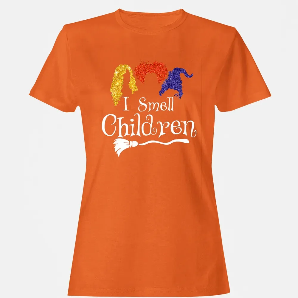 I Smell Kids Children T Halloween Funny Costume Witches Women's T-shirt - 10