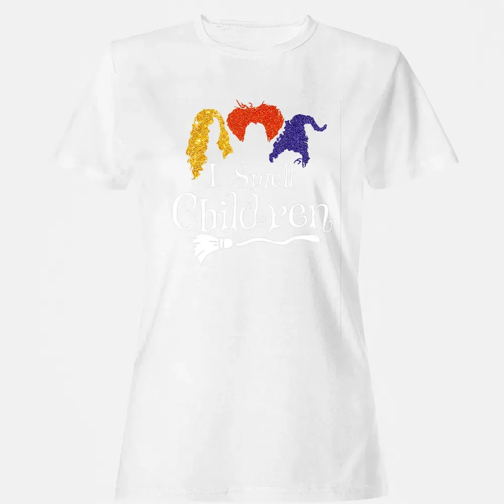 I Smell Kids Children T Halloween Funny Costume Witches Women's T-shirt - 15