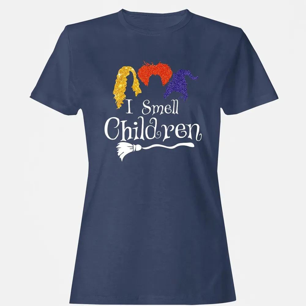 I Smell Kids Children T Halloween Funny Costume Witches Women's T-shirt - 9