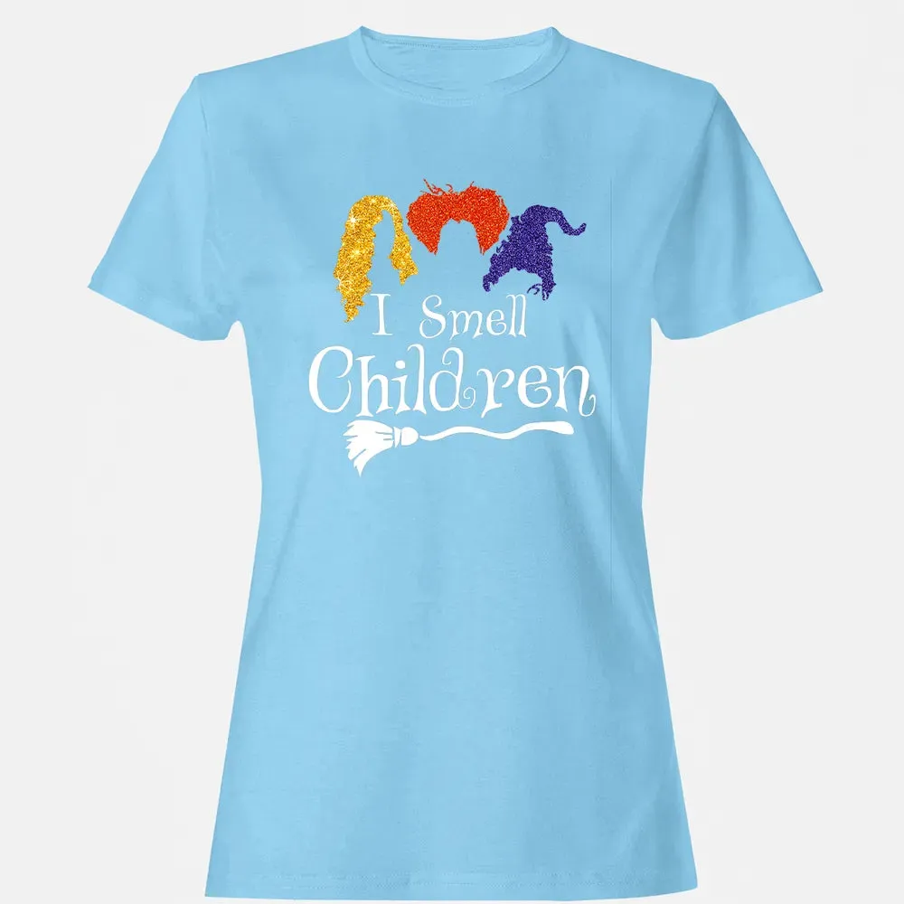 I Smell Kids Children T Halloween Funny Costume Witches Women's T-shirt - 7