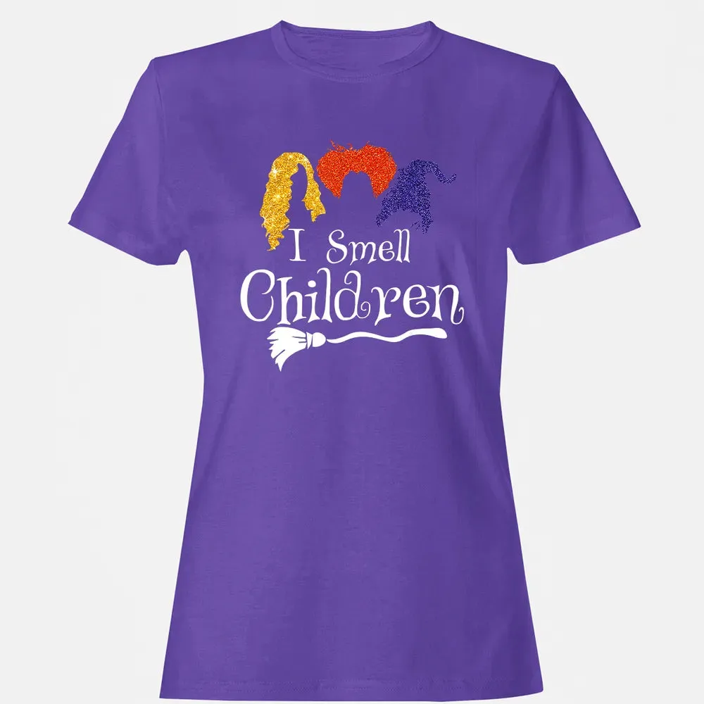 I Smell Kids Children T Halloween Funny Costume Witches Women's T-shirt - 11