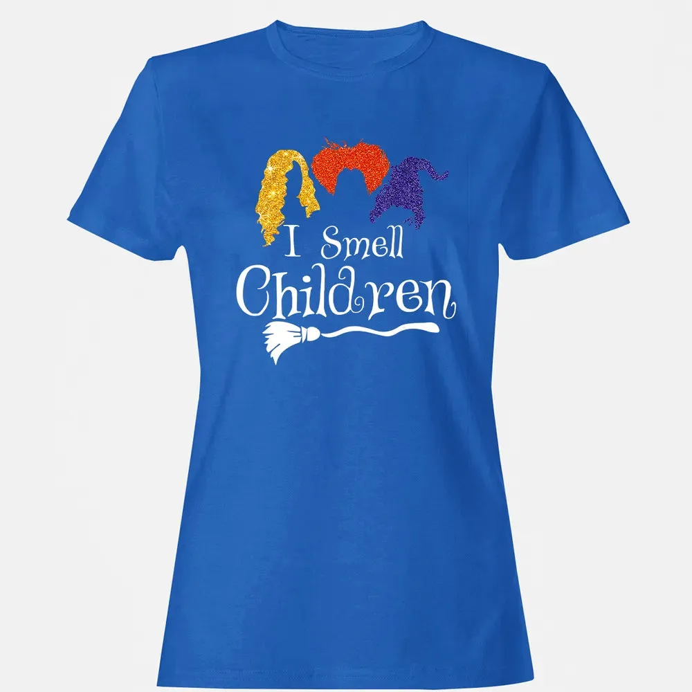 I Smell Kids Children T Halloween Funny Costume Witches Women's T-shirt - 13