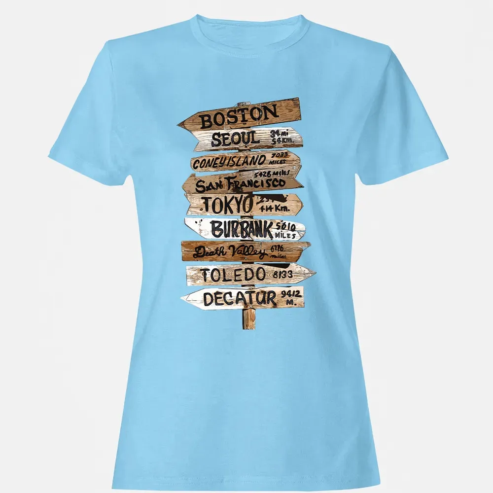 MASH Signpost Women's T-shirt - 8