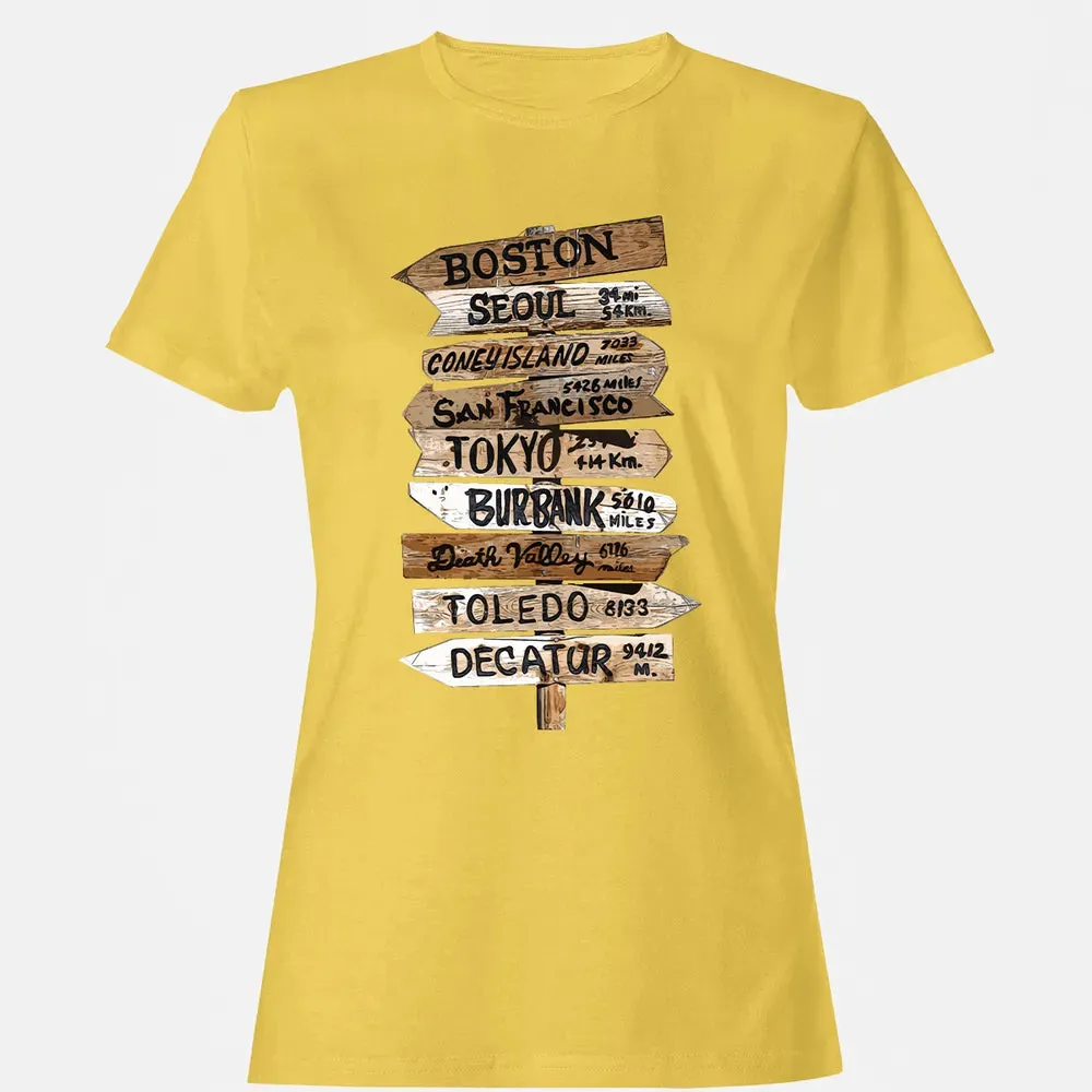 MASH Signpost Women's T-shirt - 4