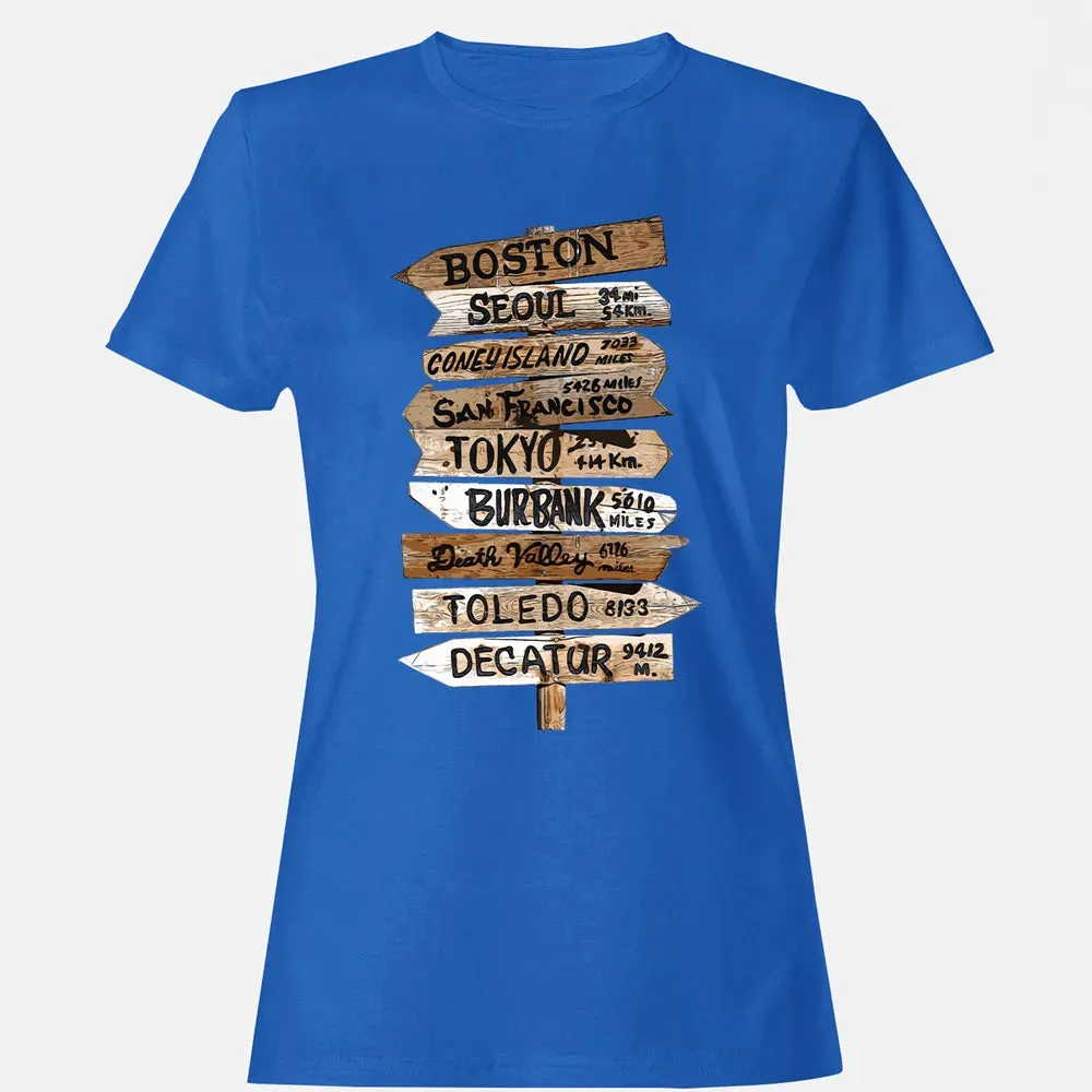 MASH Signpost Women's T-shirt - 14