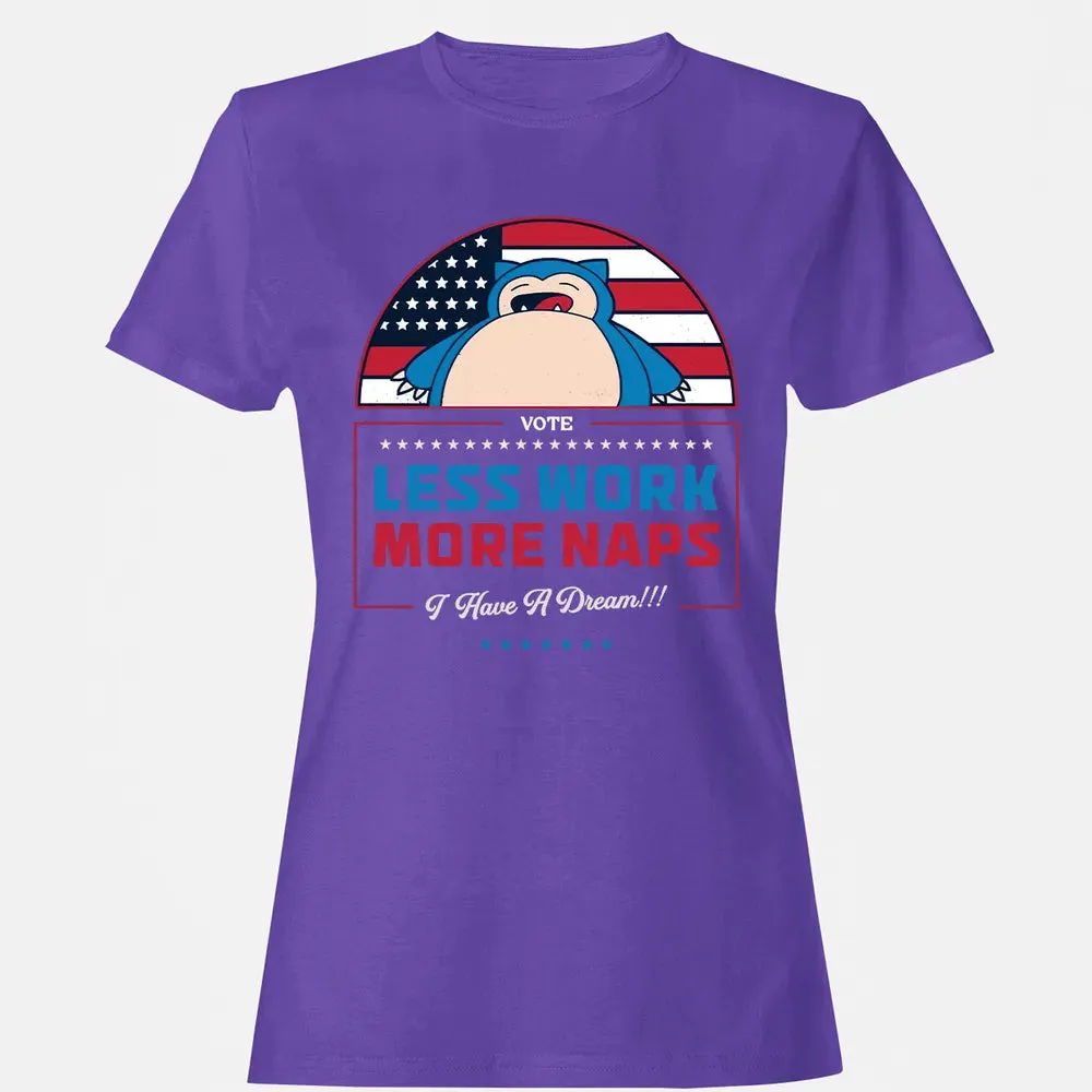 Less Work More Naps Women's T-shirt - 12