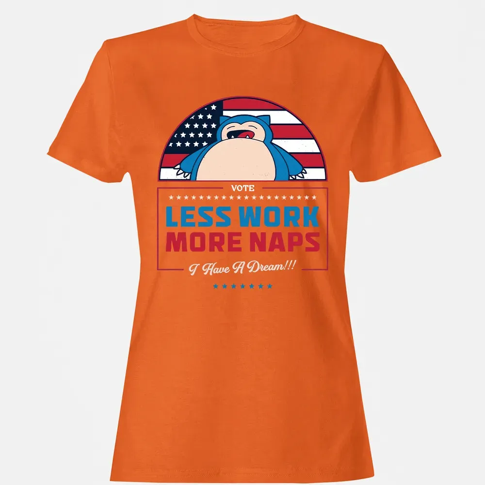 Less Work More Naps Women's T-shirt - 11