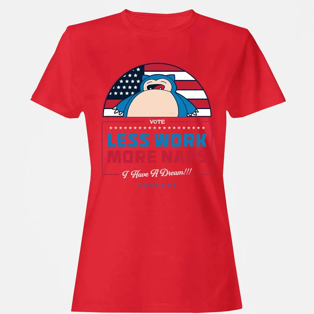 Less Work More Naps Women's T-shirt - 13
