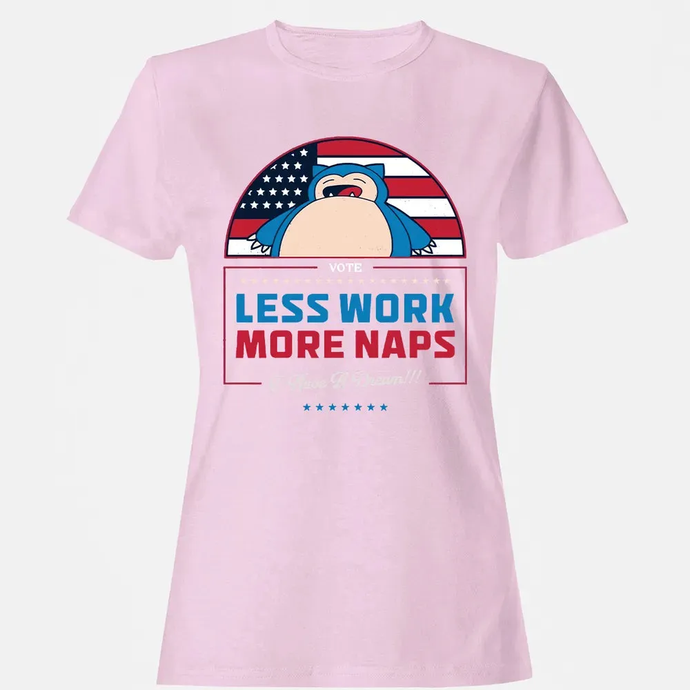 Less Work More Naps Women's T-shirt - 9