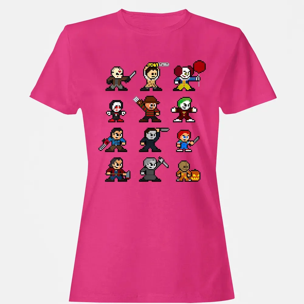 Pixel Horror Halloween Women's T-shirt - 6