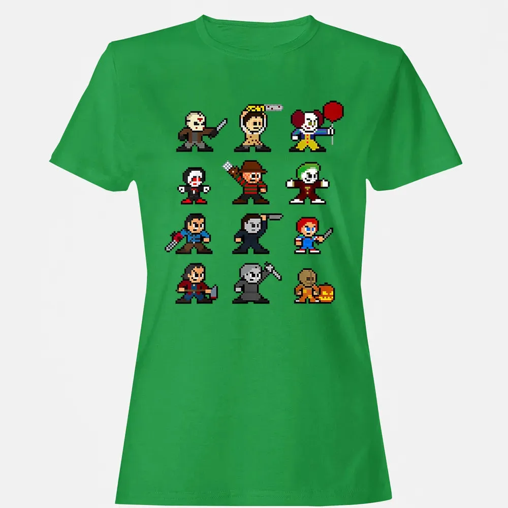 Pixel Horror Halloween Women's T-shirt - 7