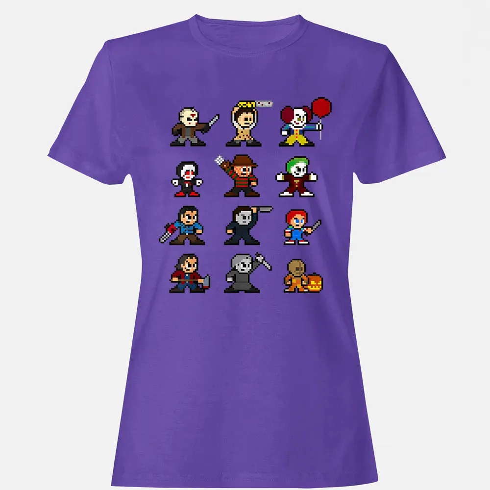 Pixel Horror Halloween Women's T-shirt - 12