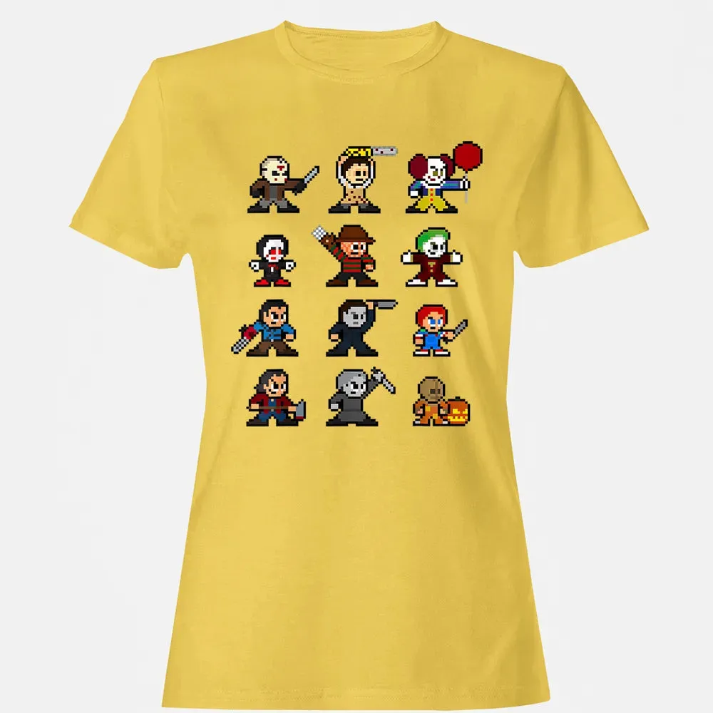 Pixel Horror Halloween Women's T-shirt - 4