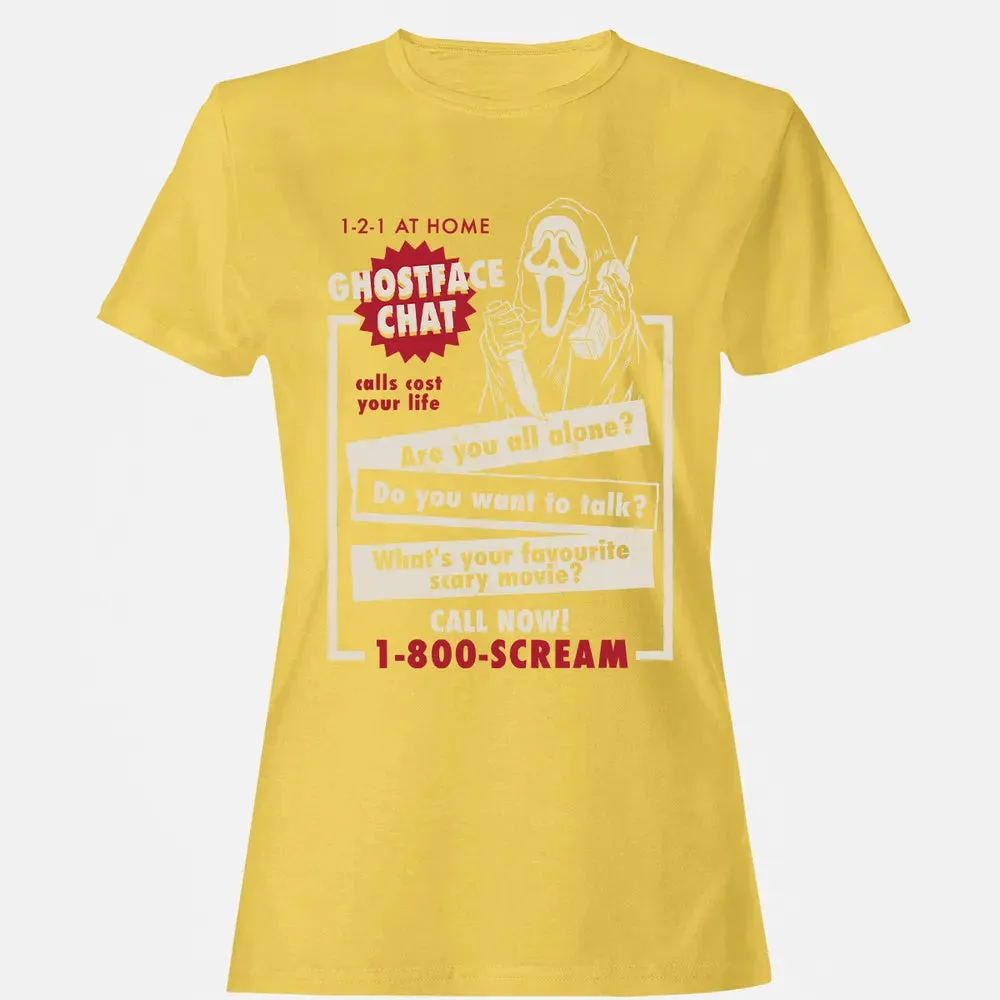 Ghostface Chat Women's T-shirt - 4