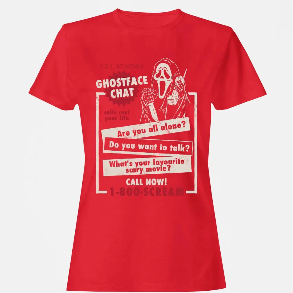 Ghostface Chat Women's T-shirt - 13