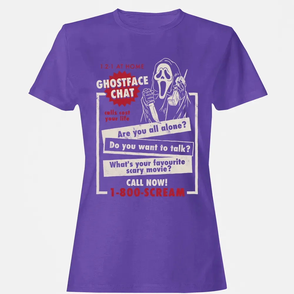 Ghostface Chat Women's T-shirt - 12
