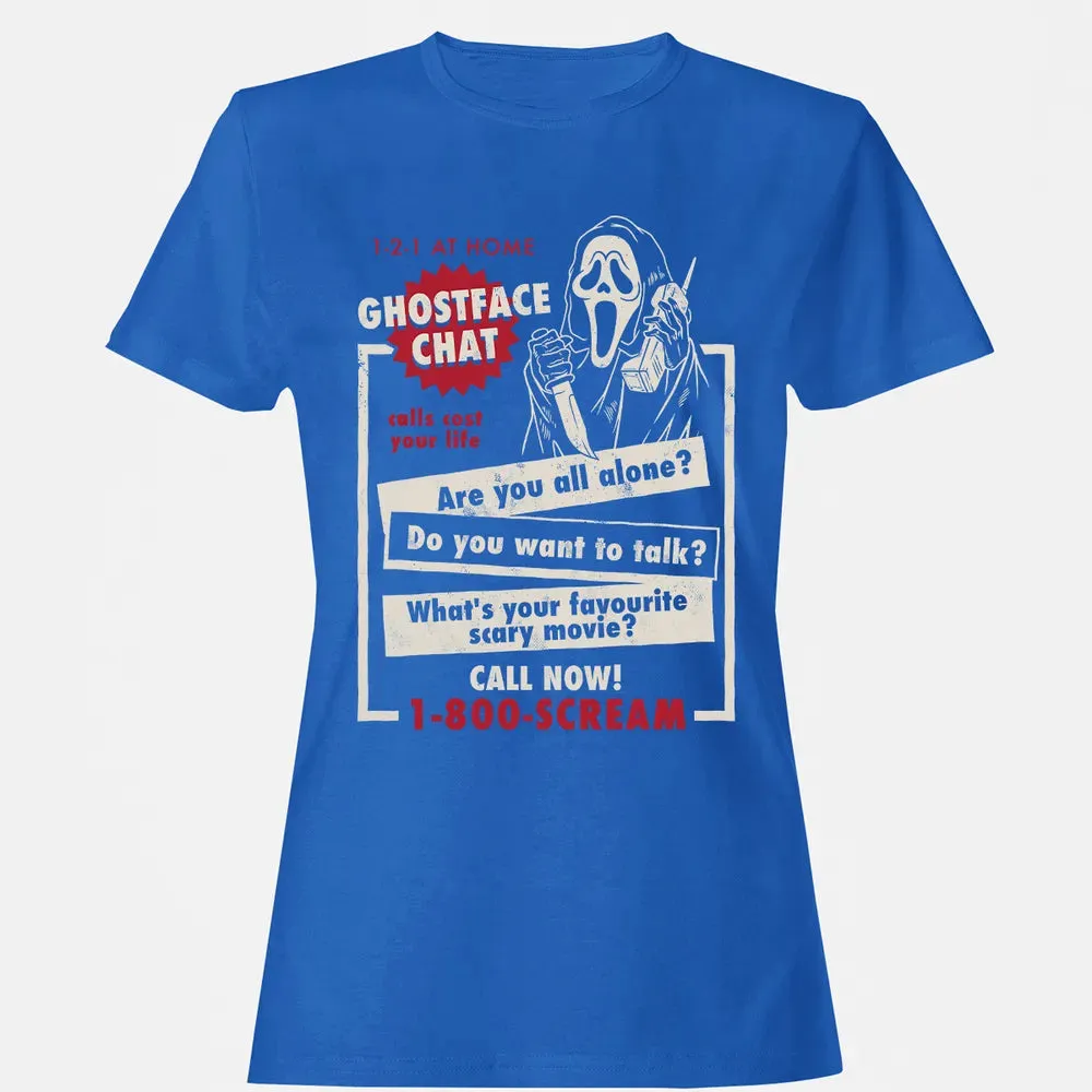 Ghostface Chat Women's T-shirt - 14
