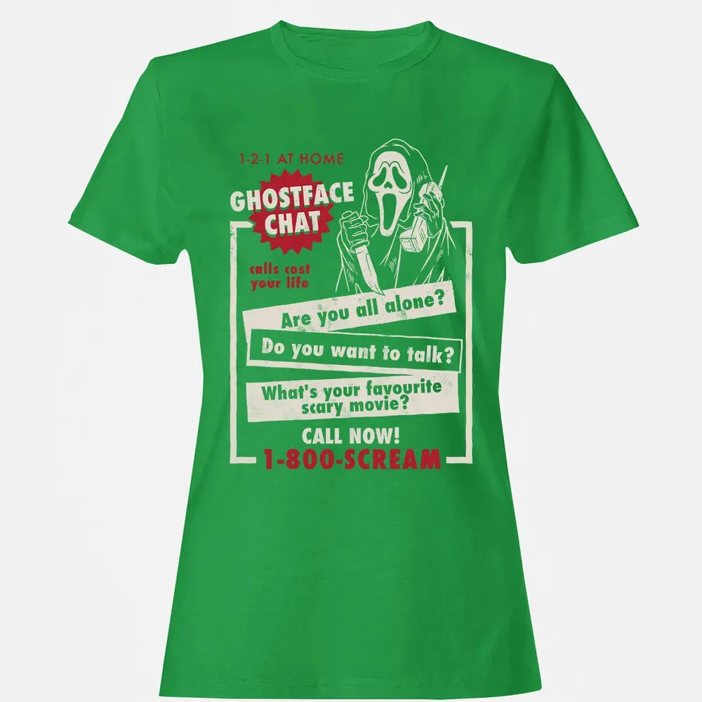 Ghostface Chat Women's T-shirt - 7