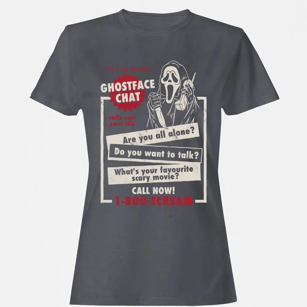 Ghostface Chat Women's T-shirt - 5