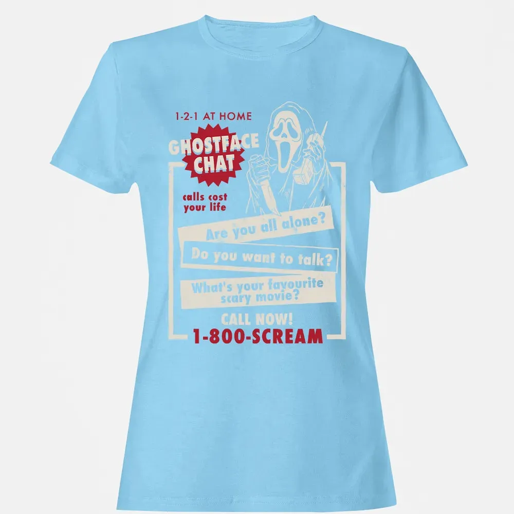 Ghostface Chat Women's T-shirt - 8