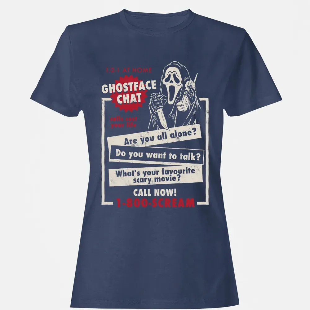 Ghostface Chat Women's T-shirt - 10