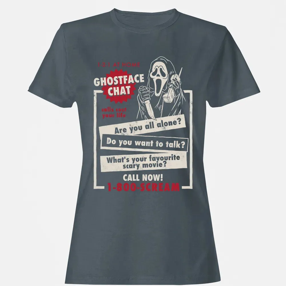 Ghostface Chat Women's T-shirt - 3