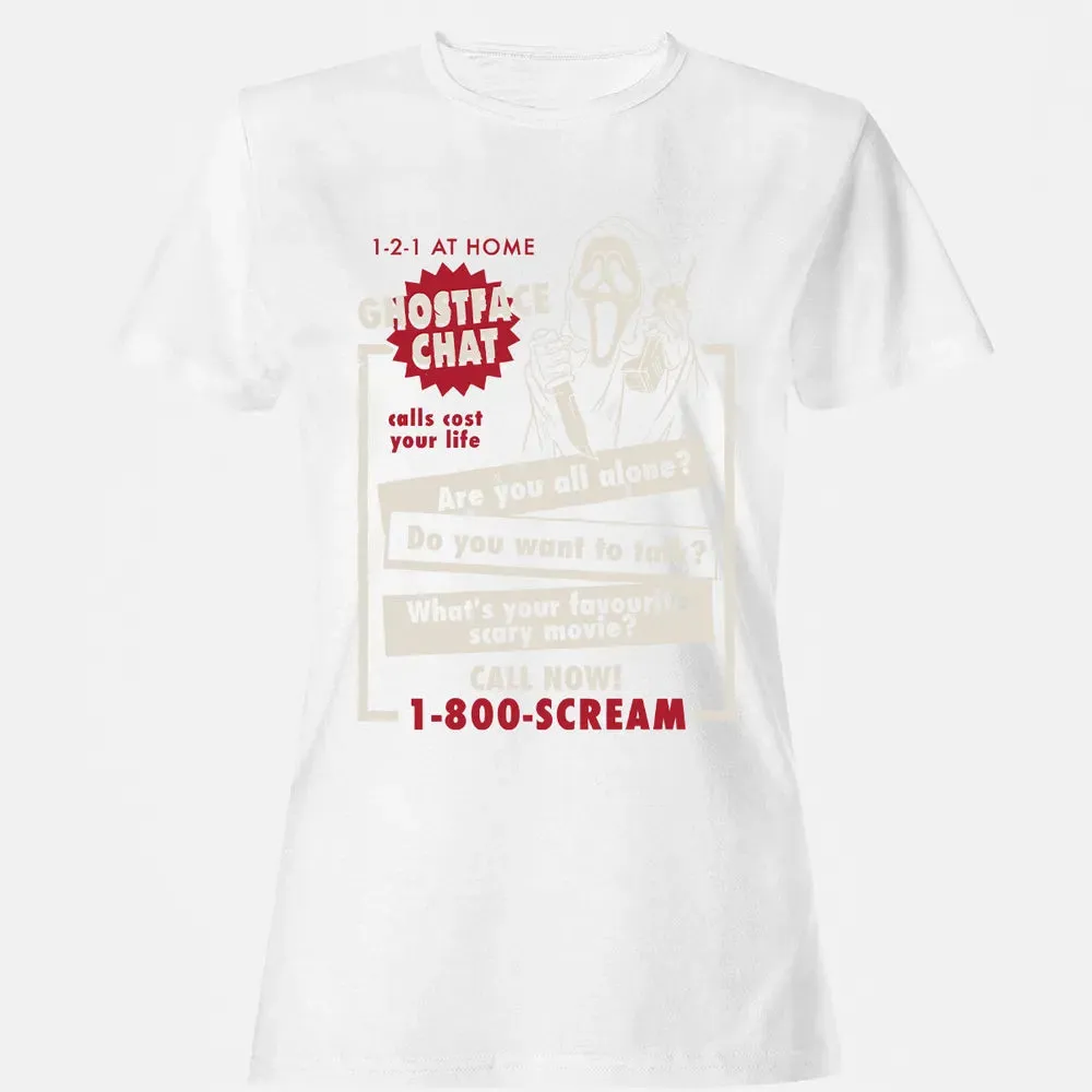 Ghostface Chat Women's T-shirt - 16