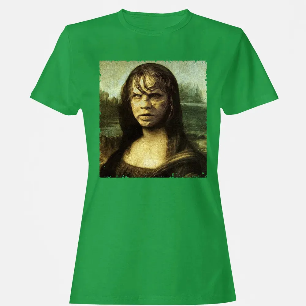 Devil Mona Lisa Women's T-shirt - 7
