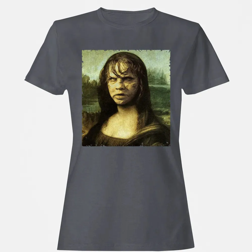 Devil Mona Lisa Women's T-shirt - 5