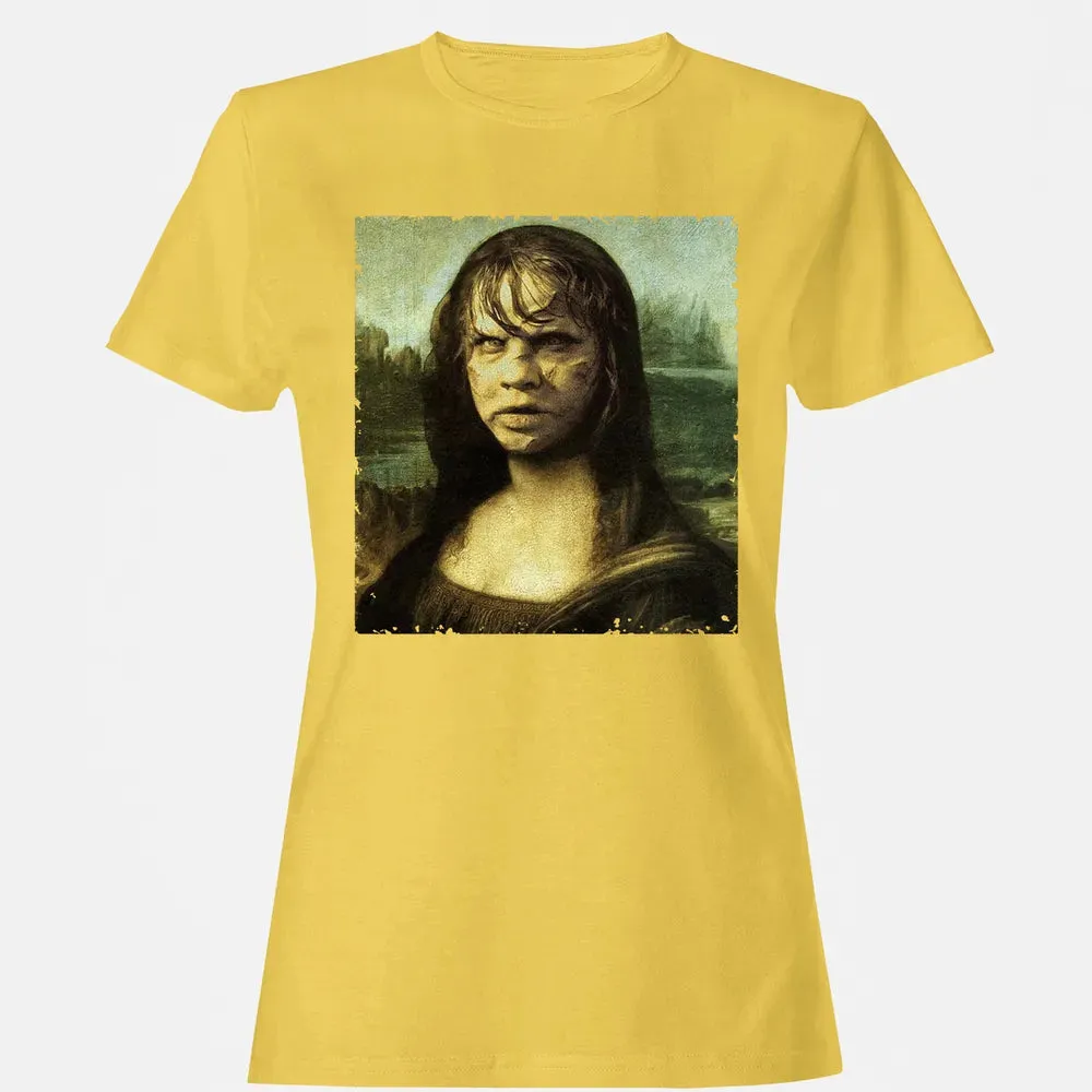 Devil Mona Lisa Women's T-shirt - 4
