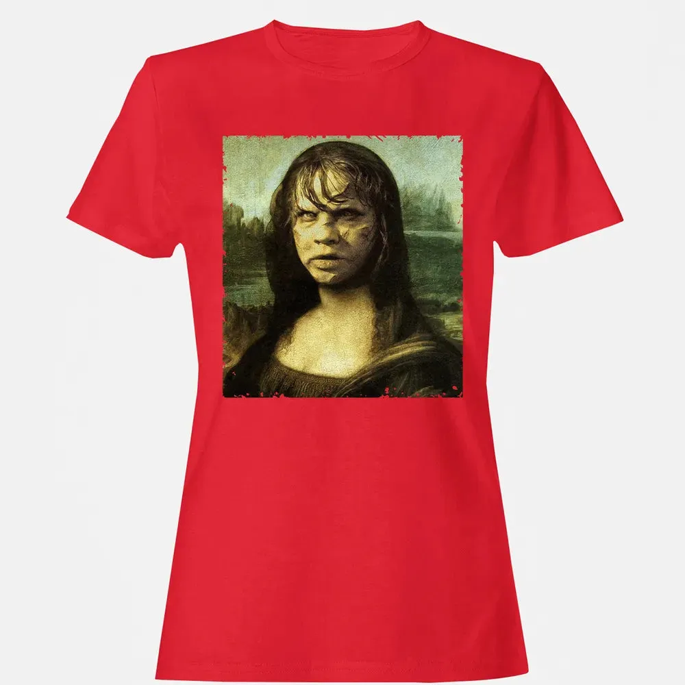 Devil Mona Lisa Women's T-shirt - 13